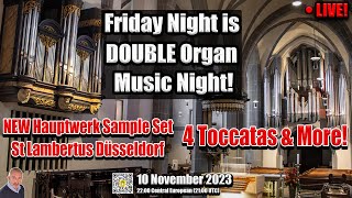 🎹 Dual Organs The Rieger Organs of St Lambertus 🎹  New Hauptwerk Sample Set  10 November 2023 [upl. by Cassiani]