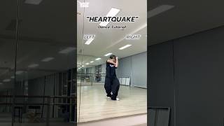 Y2Z  ‘HEARTQUAKE’ Dance Tutorial Mirrored ⛓️‍💥🖤 [upl. by Sophi]