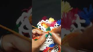 New Thalposh Rumal Design tablerunner shortsvideo [upl. by Ahsaetan]