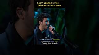 Sebastián Yatra  Dos Oruguitas LIVE from the Oscars Spanish amp English Lyrics  ENCANTO shorts [upl. by Trebla]