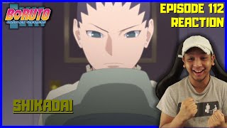 🍡 SHIKADAI BECOMES A CHUNIN 🍡  Boruto Episode 112  The Chunin Selection Conference  Reaction [upl. by Flan]