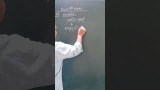 Polynomials factorize Class 9th Maths important question [upl. by Inod957]