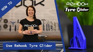 Rehook Tyre Glider  How to Remove and Install a Bike Tyre [upl. by Nwahsyt]