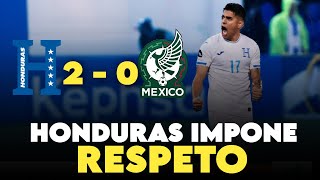 GRAN VICTORIA Y CALLARON BOCAS  HONDURAS 2  0 MÉXICO  LIGA DE NACIONES CONCACAF [upl. by Hawger863]