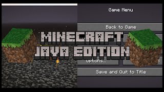 Playing Minecraft Java Edition For The First TIME EVER [upl. by Hite113]