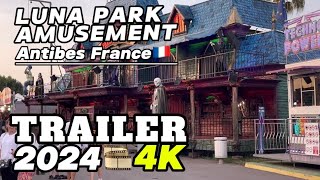 TRAILER 🎞️ Luna Park Amusement Park Frejus France 🇫🇷 4k shortvideo [upl. by Adalheid606]