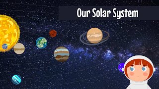 Lets Learn Our Solar System and Planets with Zeni  Solar System Preschool Educational Animation [upl. by O'Brien]