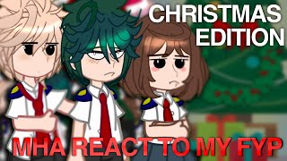 MHA react to my fyp  CHRISTMAS SPECIAL  bkdk amp kirimina  gacha reaction  mhabnha [upl. by Lew643]