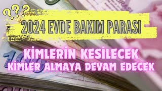 Kimler Evde Bakım Maaşı Alabilecek Kimlerin Kesilecek YENİ HANE GELİR KRİTERİ BELLİ OLDU [upl. by Yentyrb624]