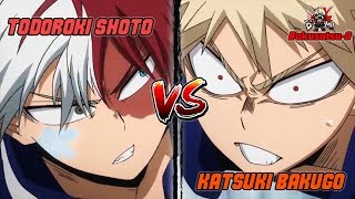 Todoroki Shoto VS Katsuki Bakugo  Final Fight UA Sports Festival  Boku no Hero Academia Season 2 [upl. by Tamara]