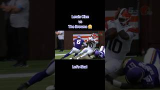 Vikings Lewis Cine Highlights vs Cleveland Browns 81724 skol Vikings football nfl Cine [upl. by Nauqit]