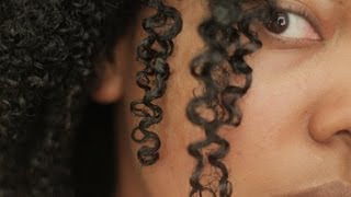 How To Define Natural Curls for Kinky Curly Hair Tutorial [upl. by Eliathan]