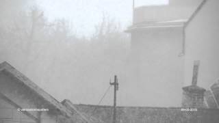 Schneesturm in Wien 09022015 HD 250 min uncut [upl. by Sowell]