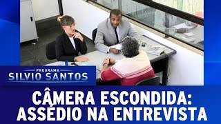 Câmeras Escondidas 270316  Assédio na Entrevista [upl. by Evy]