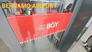 Bergamo airport BGY 🇮🇹 [upl. by Talia]