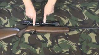 WEIHRAUCH HW80 22 AIR RIFLE FOR TARGET SHOOTING VERMIN PEST CONTROL [upl. by Leerzej]