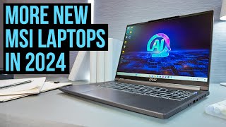 New MSI Laptops for Gamers amp Creators in 2024 [upl. by Dweck]