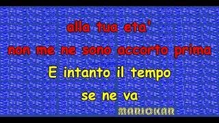 Adriano Celentano Il Tempo Se Ne Va karaoke [upl. by Glenine]