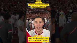 Bang Jay ucapkan terima kasih kepada supporter Indonesia [upl. by Oliy750]