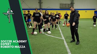 Soccer Skills Academy Expert Roberto Mazza [upl. by Abigael]