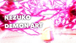 Nezuko Demon Art Showcase  Demon Slayer RPG 2 [upl. by Ot]