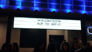 The Marias  Lejos de Ti  Razzmatazz Barcelona 29102024 [upl. by Wade]