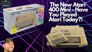 NEW Atari 400 Mini  A Great Collection of Games Have you played Atari Today Part 1 [upl. by Durwin]