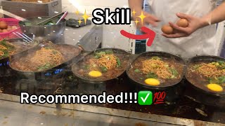 STREET FOOD IN MALAYSIA SIZZLING YEE MEE RECOMMENDED [upl. by Vale]