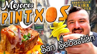 Los MEJORES PINTXOS de SAN SEBASTIAN ¿Son tan CAROS [upl. by Tiena]