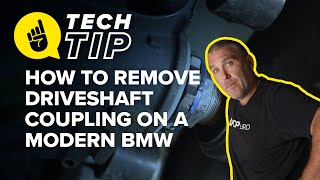 How To Service A BMW Drive Shaft With A Drive Shaft Coupling Nut 2011Current BMW Models [upl. by Connors149]