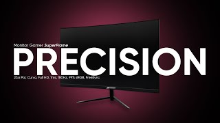 Unboxing do Melhor Monitor Gamer Custo Benefício SuperFrame Precision 🤑 [upl. by Sima]