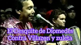 El Desquite Diomedes Diaz contra Ivan Zuleta y Villazon [upl. by Parnell]