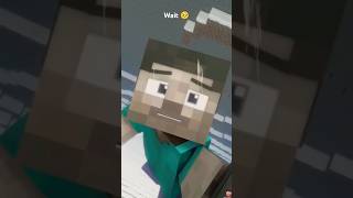 💔Steve is back ❤😭herobrine minecraft animation shorts minecraftanimation sad herobrine [upl. by Nanyk74]