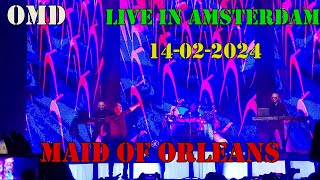 OMD live in Amsterdam 14022024  Maid of Orleans AFAS LIVE [upl. by Eldora40]