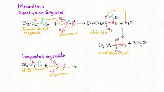 Adición de compuestos organométalicos a grupos carbonilo [upl. by Janene]