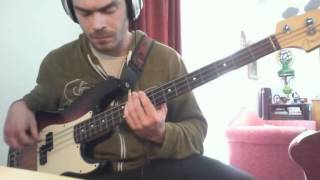 Queens Of The Stone Age  HQ Audio Little Sister Bass Cover [upl. by Mcclish]