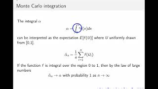 Basic Monte Carlo integration with Matlab [upl. by Inafit]