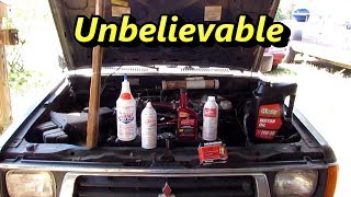 Seafoam Marvel Mystery Oil Lucas Engine Treatment Tune Up Unbelievable [upl. by Eiramyma]