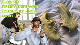 5 lowkey streetwear brands you should know about [upl. by Wake]