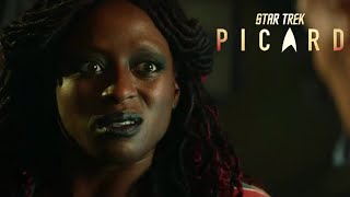 Guinan Summons Q  Star Trek Picard Season 2 Episode 7 BEST SCENES [upl. by Asenej680]