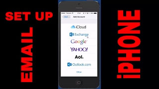 HOW TO SET UP EMAIL ON YOUR iPHONE 2019 [upl. by Eelarual375]