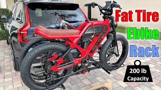 149 Fat Tire eBike bike Rack  200 lbs Capacity  FulTyme RV 1300 [upl. by Bertine]