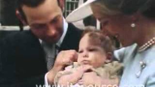 The Christening of Lord Frederick Windsor [upl. by Leodora]