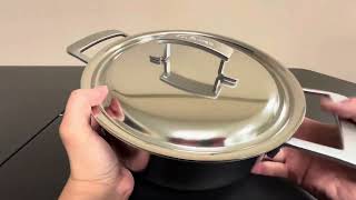 Demeyere Atlantis 7 Ply Stainless Steel Dutch Oven Review [upl. by Vernor]