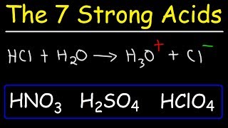 Acid Base Neutralization Reactions amp Net Ionic Equations  Chemistry [upl. by Enelrak]