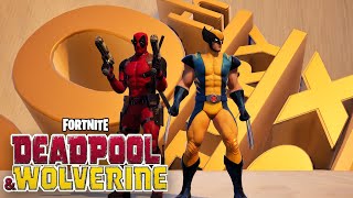 Deadpool and Wolverine Playing Fortnite Episode 1 [upl. by Aileahcim]