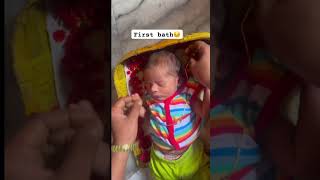 11th day bath puriti snanam 🧿👶baby 2024 shortsDubaiIndianFamiliesVlogs [upl. by Ansilme]