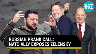 German Leader Fooled By Russian Comedians Reveals Ukraine Wants To Make Money By  VovanLexus [upl. by Riccardo]