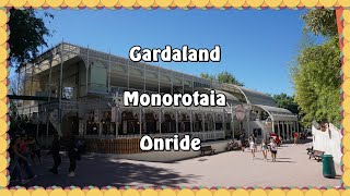 Gardaland  Monorotaia  Onride [upl. by Gershom]