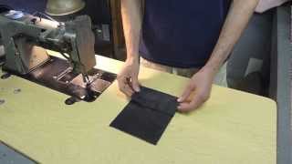 Sewing Leather With Ease  Auto Upholstery Pro Tip [upl. by Ecire]